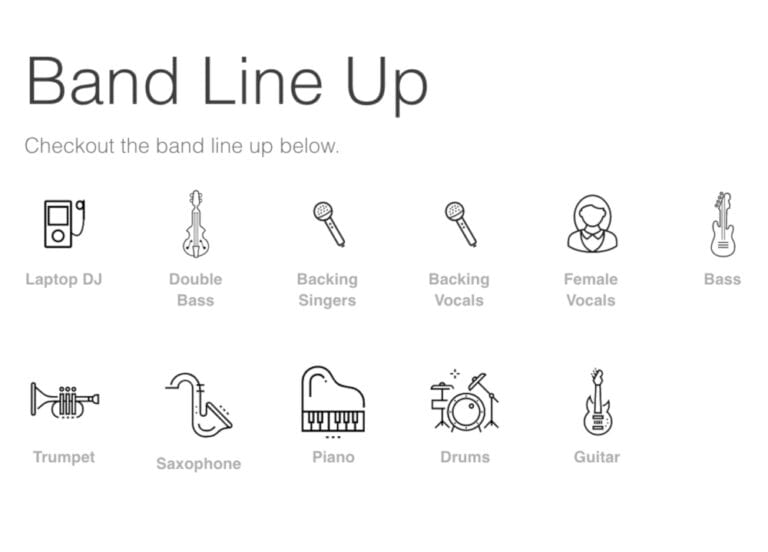 How Much Space Does A Live Wedding Band Need? Seventh Second