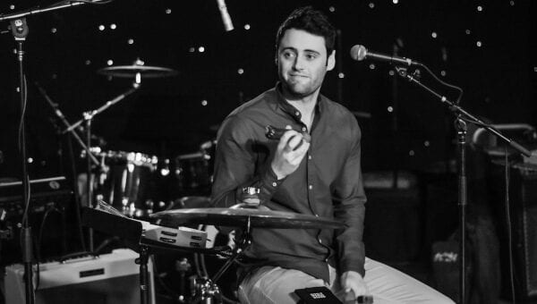 Talking-With-Fireworks-Acoustic-Band-For-Hire-Percussion